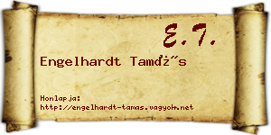 Engelhardt Tamás névjegykártya